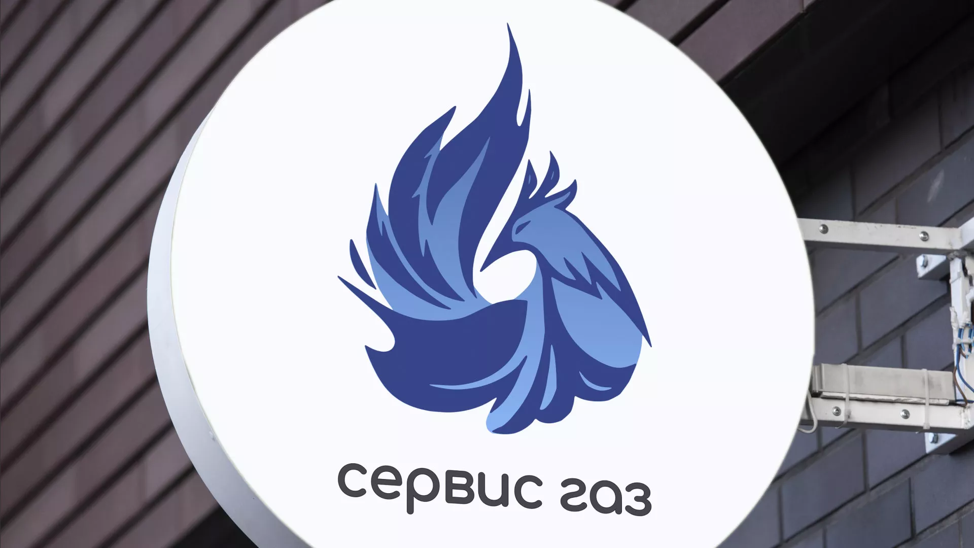 Создание логотипа «Сервис газ» в Хабаровске